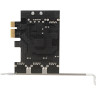 Контроллер EXEGATE EXE-367 (PCI-E 2.0, 3xUSB3.0 ext. + 1xUSB 3.0 int., разъем доп. питания) EX283720RUS