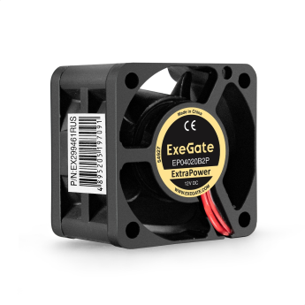 Вентилятор 12В DC EXEGATE EXTRAPOWER EP04020B2P